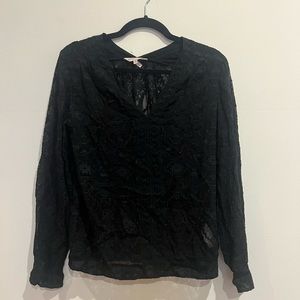 Rebecca Taylor Black Top